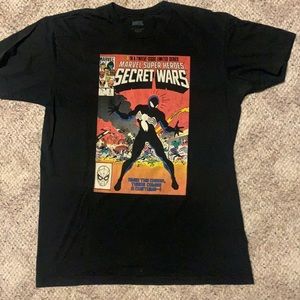 Men’s Marvel Spider Man Secret Wars comic-book t shirt size Large